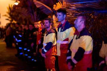 Emotivo adiós al bombero José Francisco Sánchez Cazón/TA.